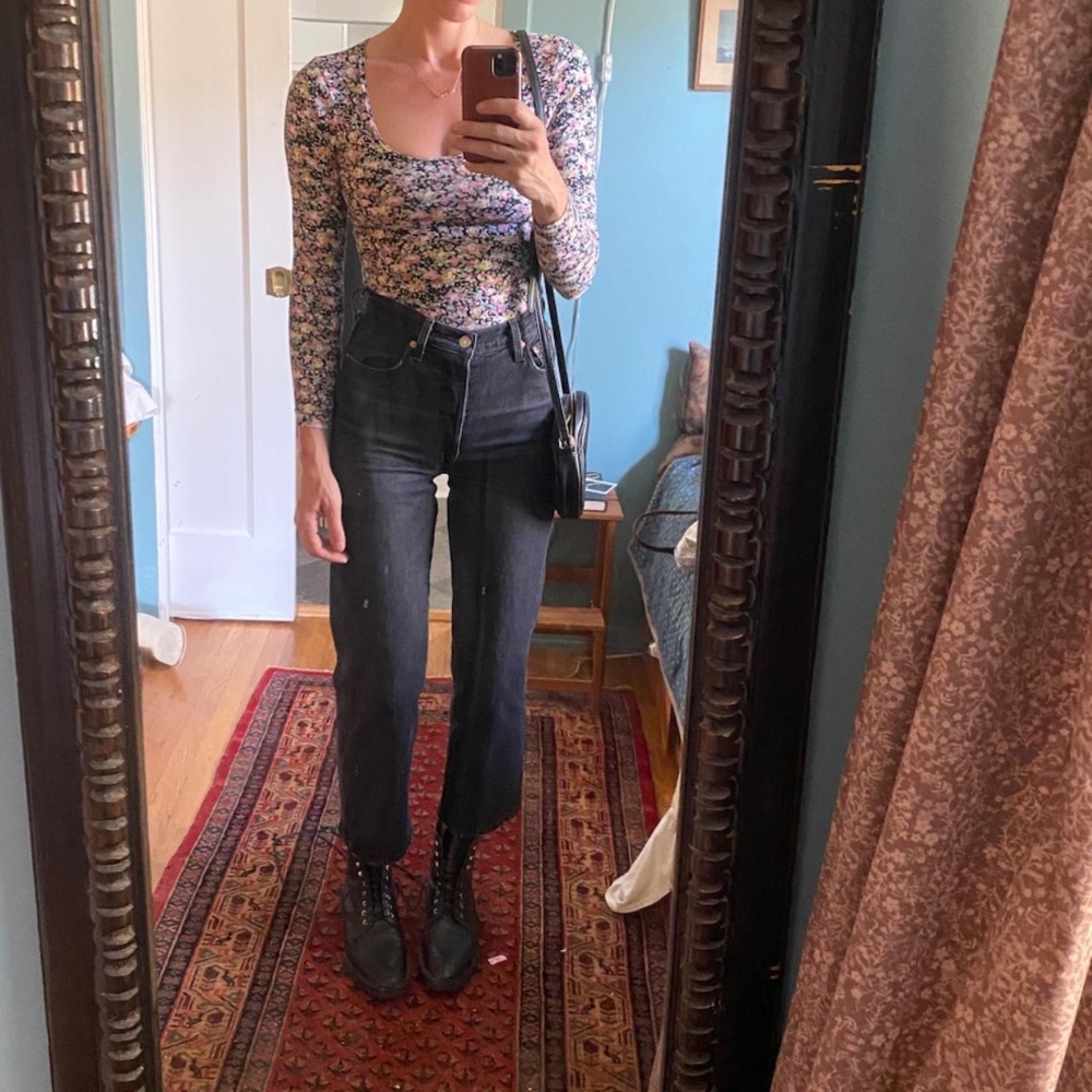 vintage floral Frederiks of Hollywood shirt